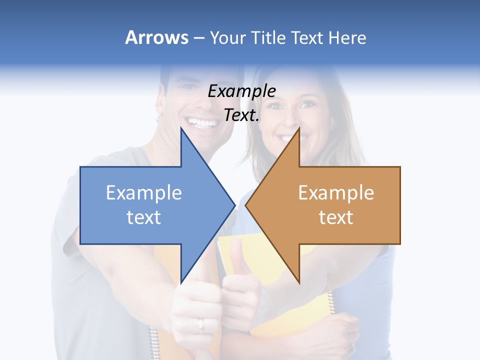 Study Smile Teenager PowerPoint Template