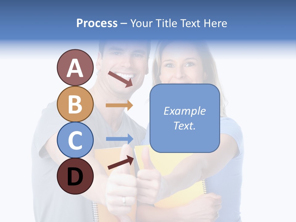 Study Smile Teenager PowerPoint Template