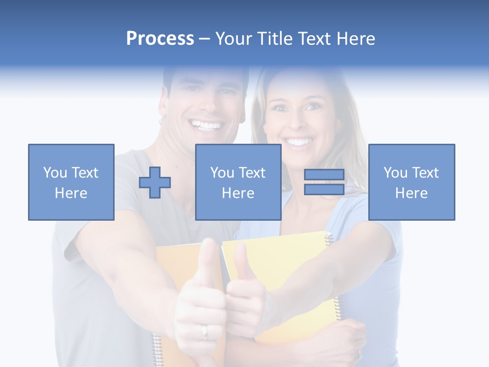Study Smile Teenager PowerPoint Template