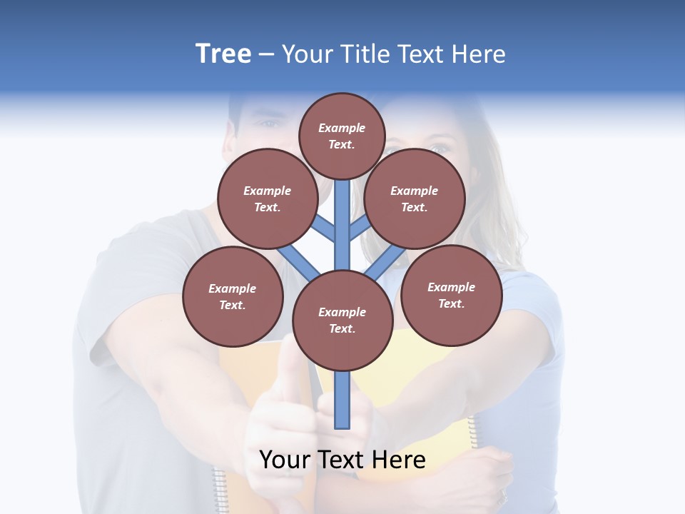 Study Smile Teenager PowerPoint Template