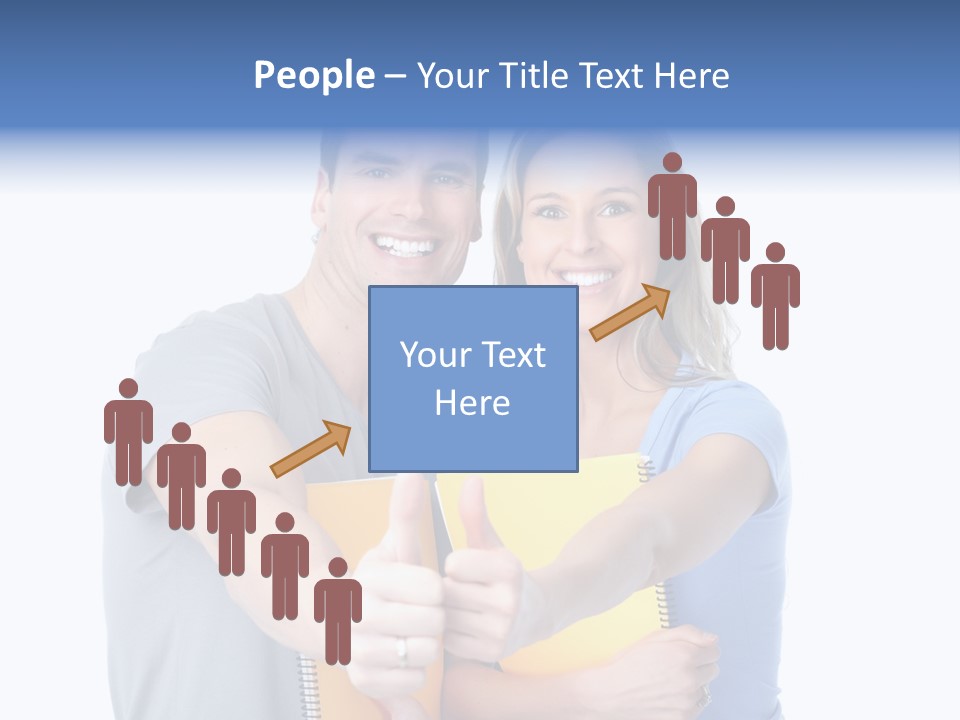 Study Smile Teenager PowerPoint Template