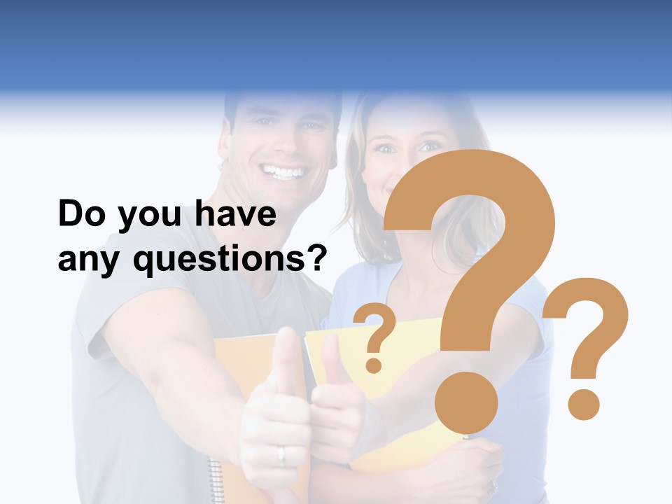 Study Smile Teenager PowerPoint Template