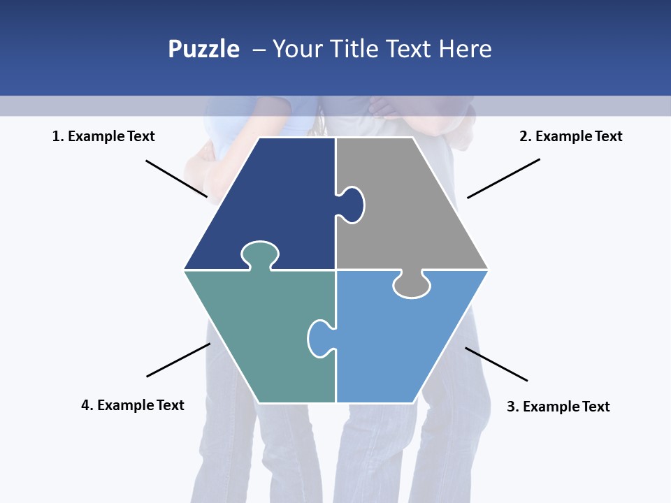 Beauty Isolated Male PowerPoint Template