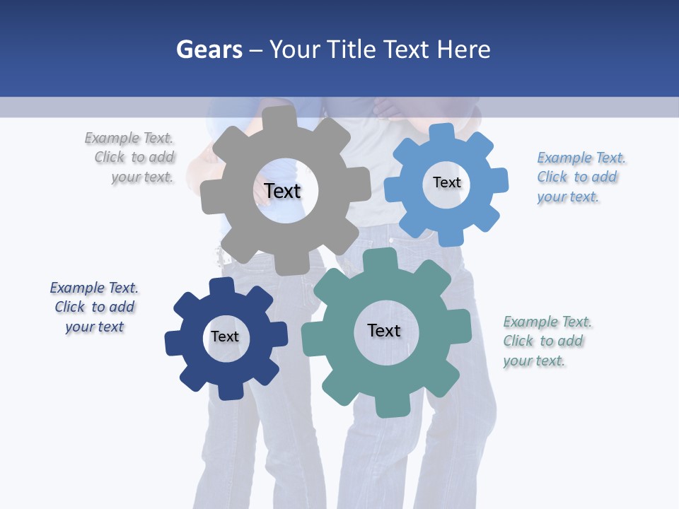 Beauty Isolated Male PowerPoint Template