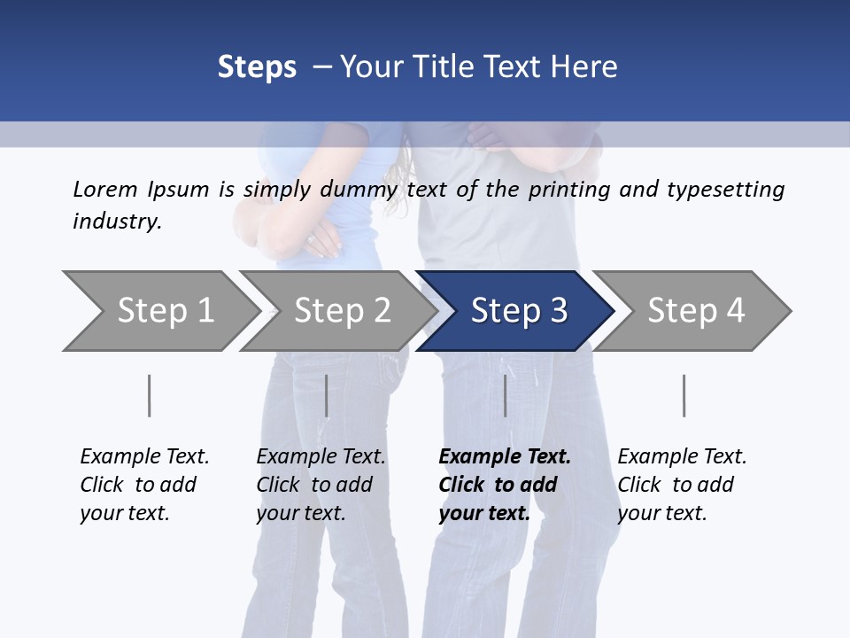 Beauty Isolated Male PowerPoint Template