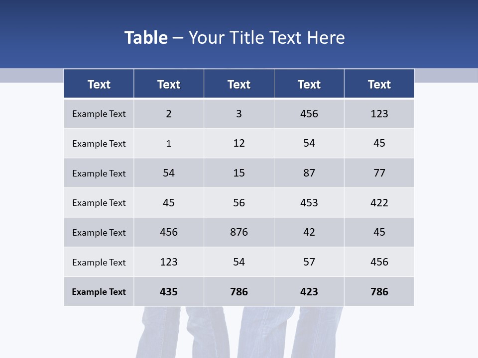Beauty Isolated Male PowerPoint Template