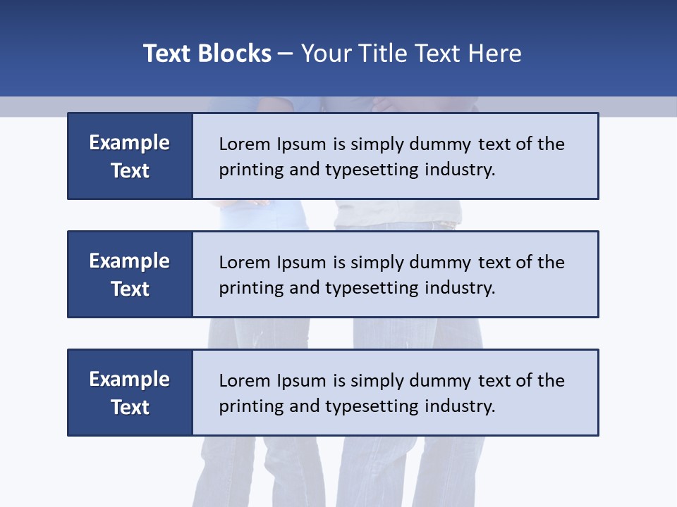 Beauty Isolated Male PowerPoint Template