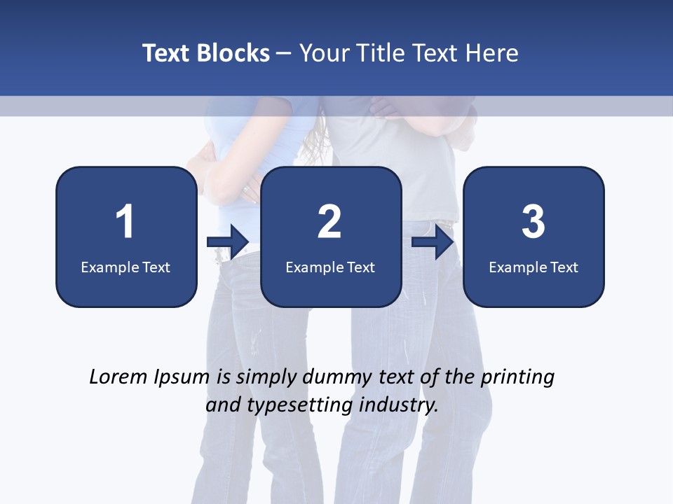 Beauty Isolated Male PowerPoint Template