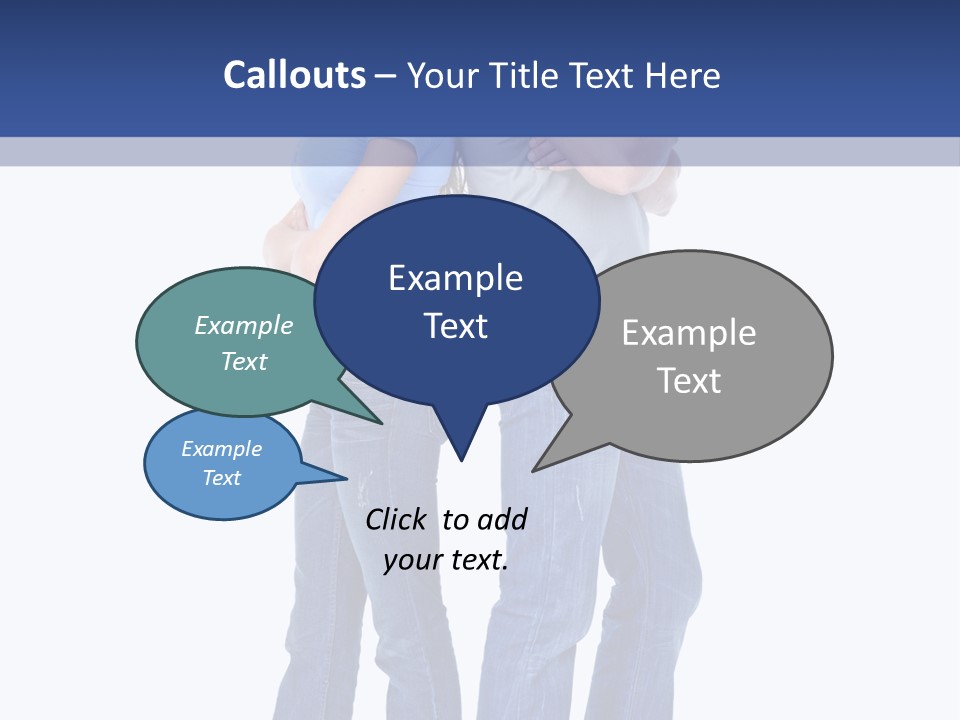 Beauty Isolated Male PowerPoint Template