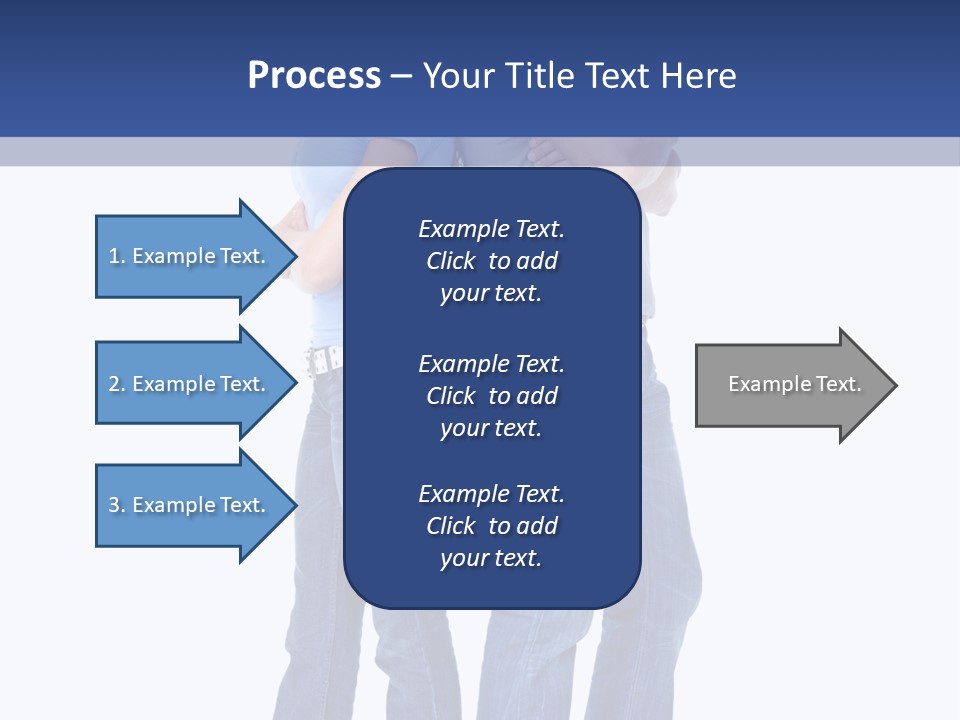 Beauty Isolated Male PowerPoint Template