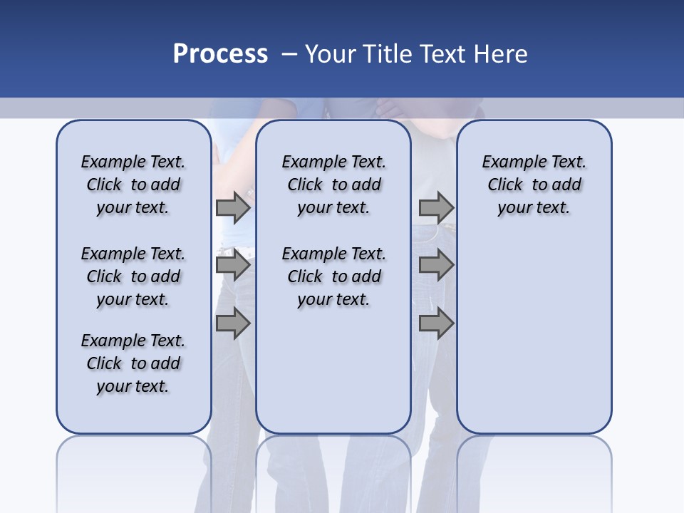 Beauty Isolated Male PowerPoint Template