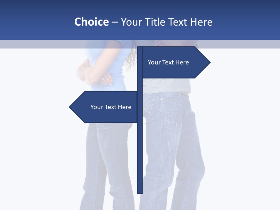 Beauty Isolated Male PowerPoint Template