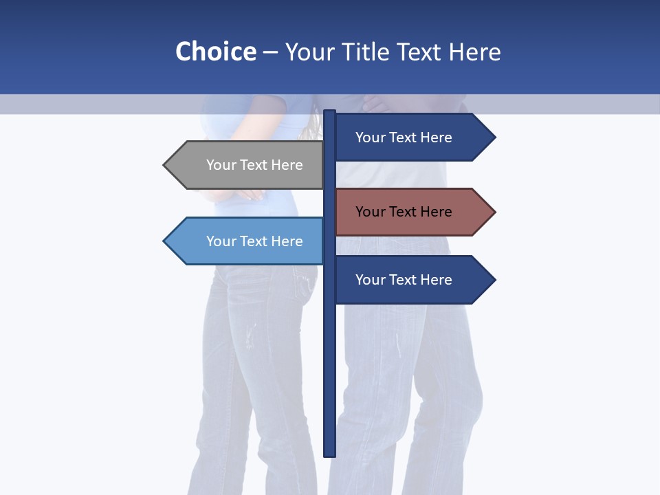 Beauty Isolated Male PowerPoint Template