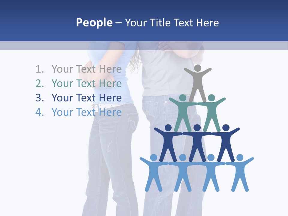 Beauty Isolated Male PowerPoint Template