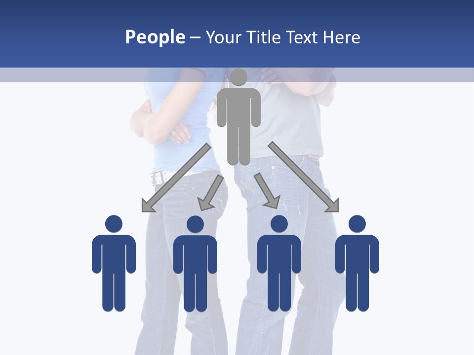 Beauty Isolated Male PowerPoint Template