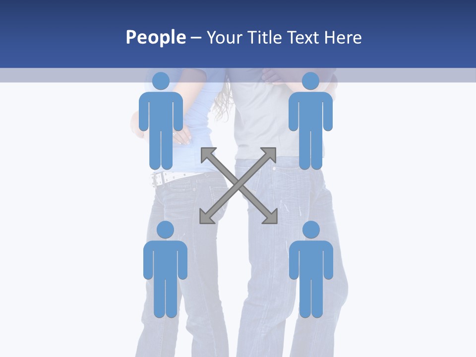 Beauty Isolated Male PowerPoint Template