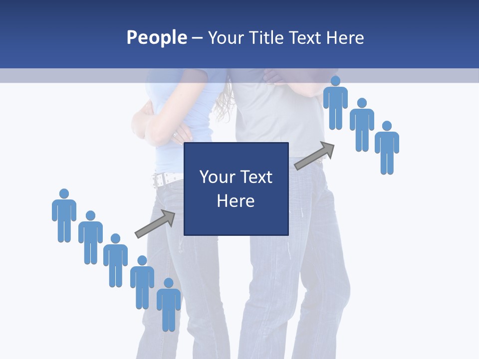 Beauty Isolated Male PowerPoint Template