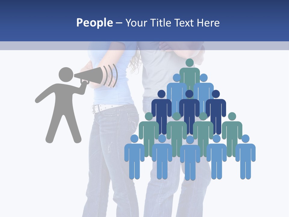 Beauty Isolated Male PowerPoint Template