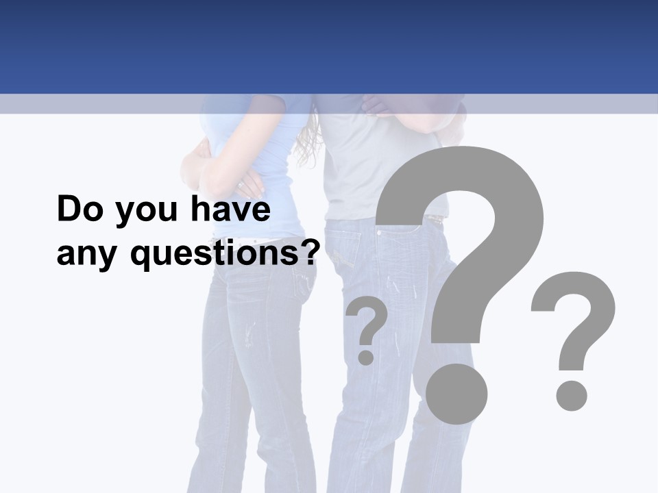 Beauty Isolated Male PowerPoint Template