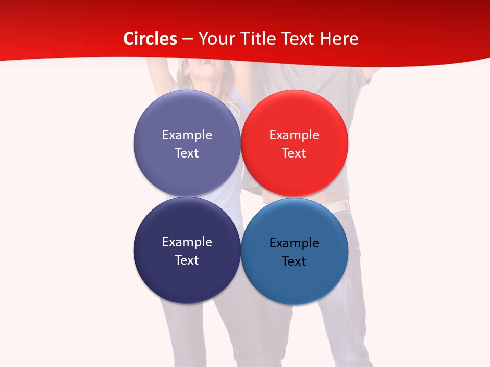 Casual Happiness Joy PowerPoint Template