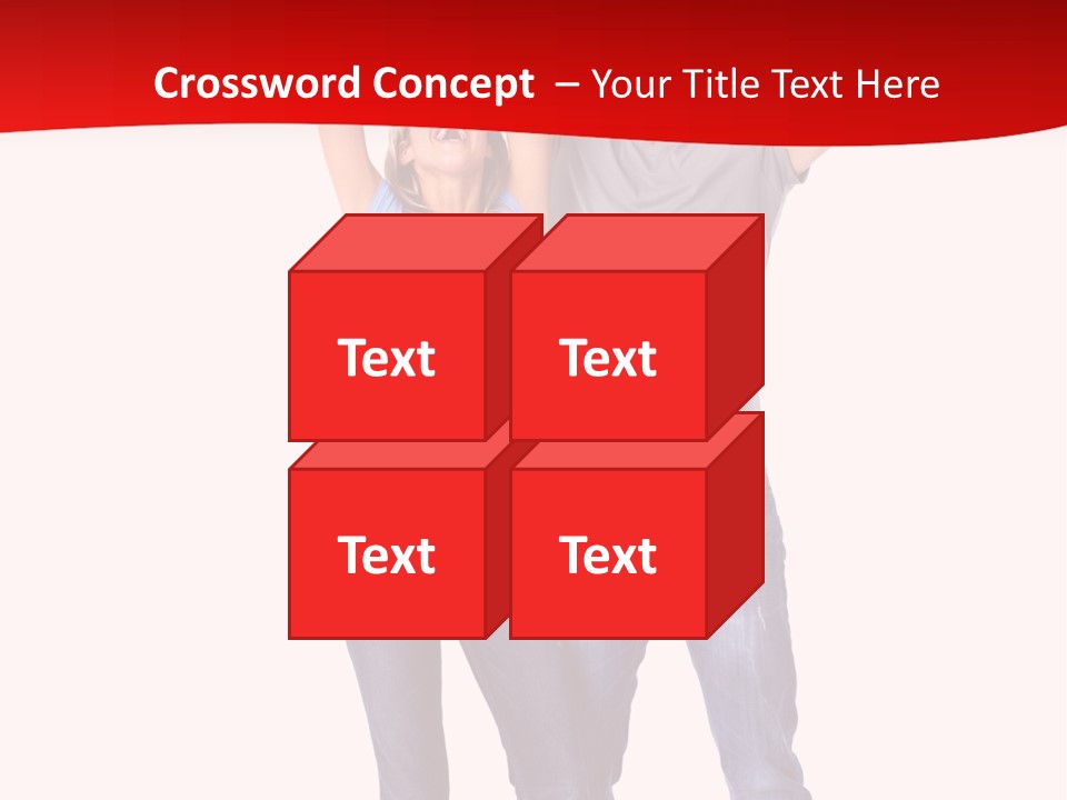 Casual Happiness Joy PowerPoint Template