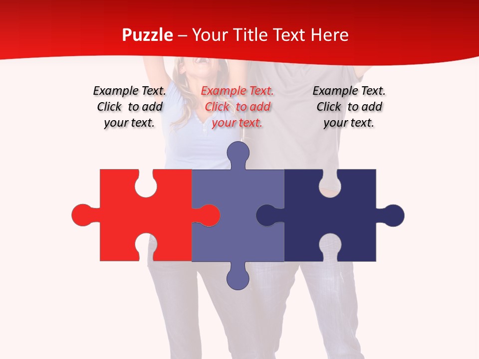 Casual Happiness Joy PowerPoint Template