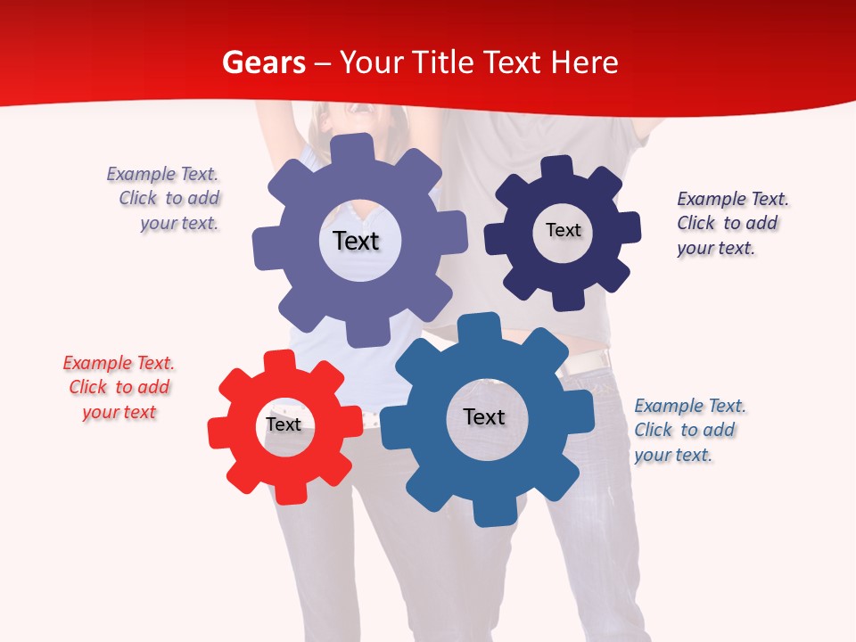 Casual Happiness Joy PowerPoint Template