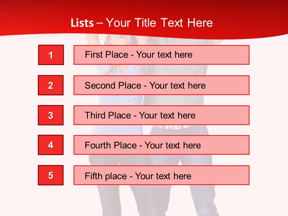 Casual Happiness Joy PowerPoint Template