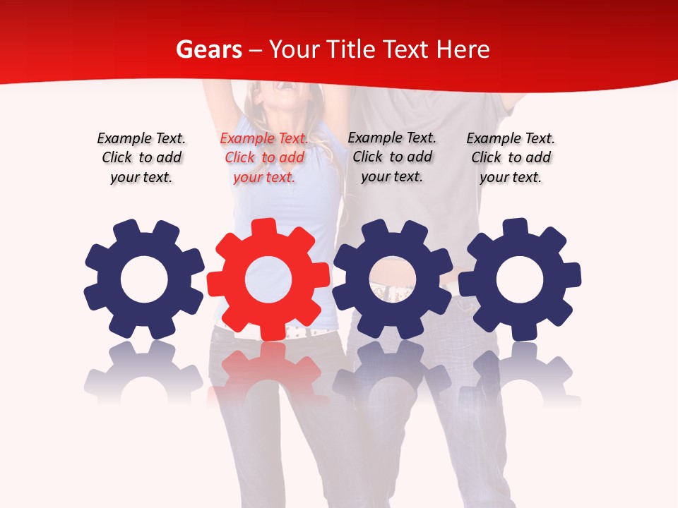 Casual Happiness Joy PowerPoint Template