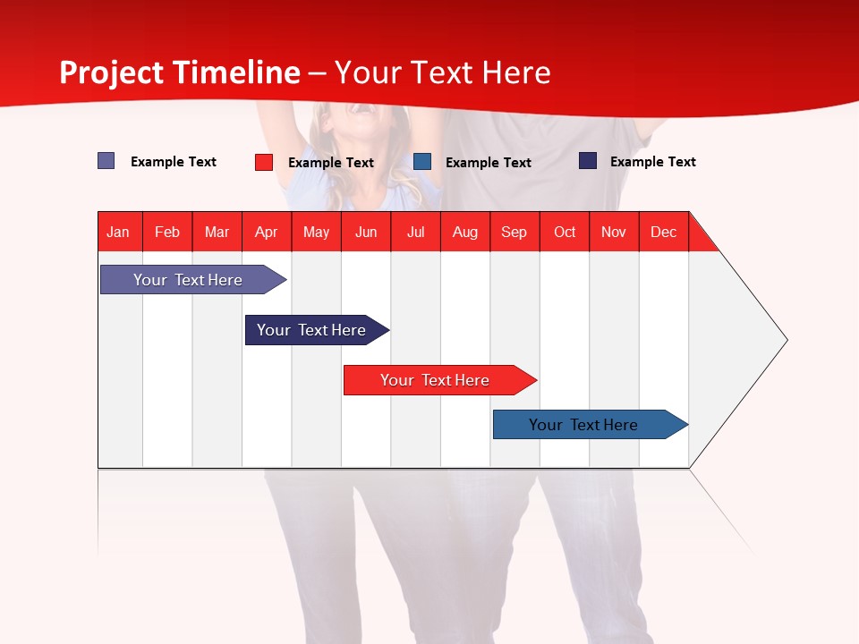 Casual Happiness Joy PowerPoint Template