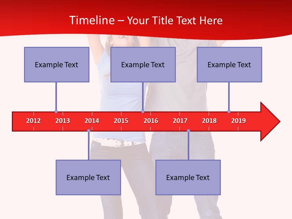 Casual Happiness Joy PowerPoint Template