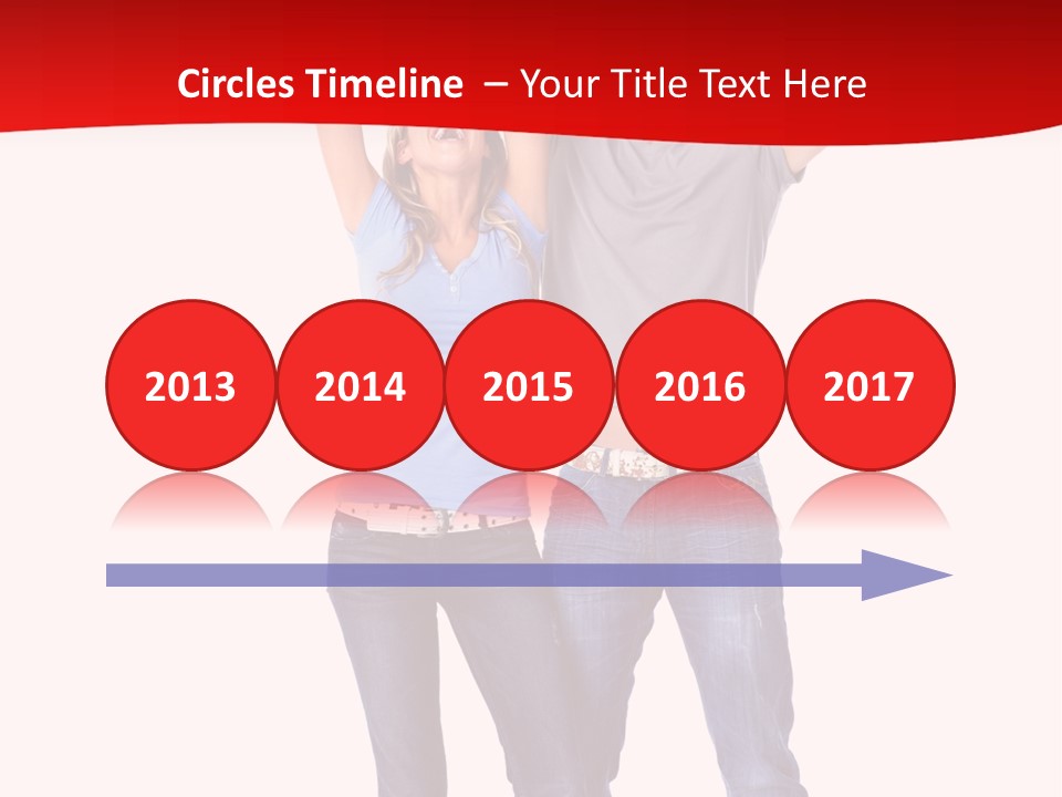 Casual Happiness Joy PowerPoint Template