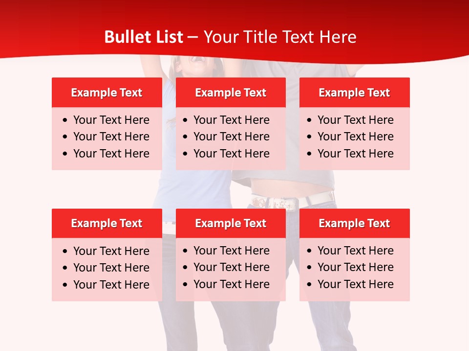 Casual Happiness Joy PowerPoint Template