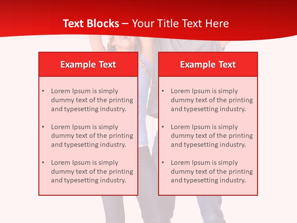 Casual Happiness Joy PowerPoint Template