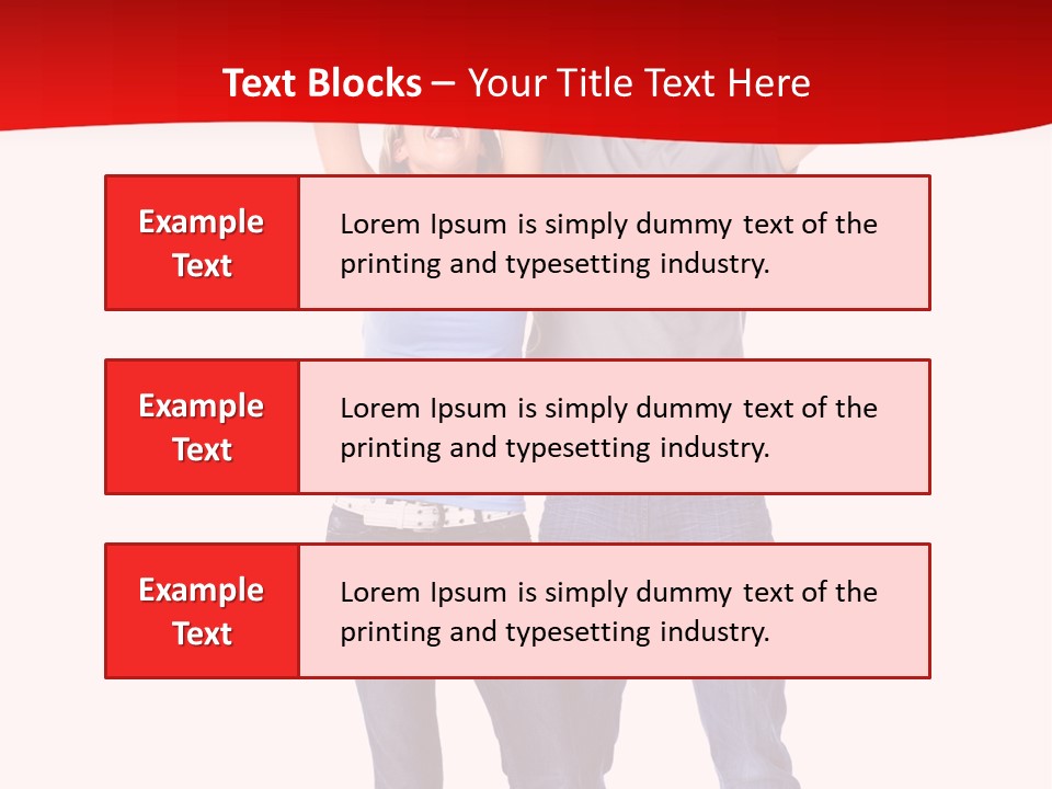 Casual Happiness Joy PowerPoint Template
