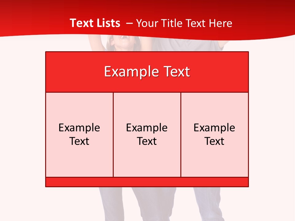 Casual Happiness Joy PowerPoint Template
