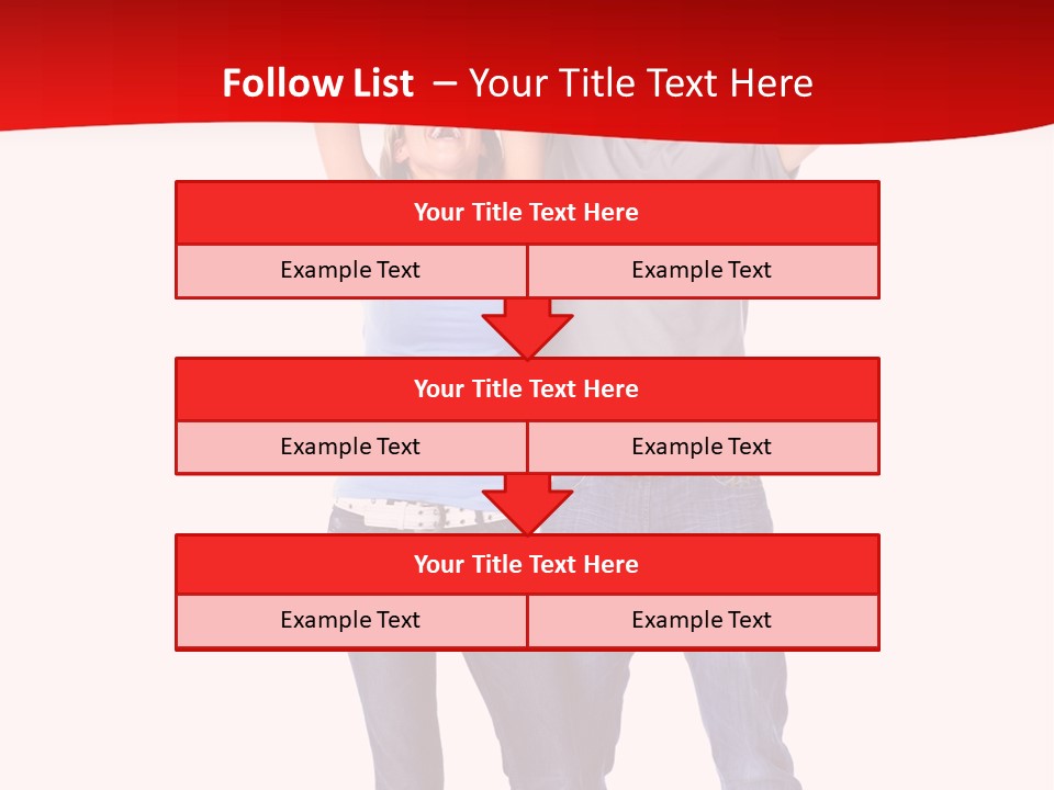 Casual Happiness Joy PowerPoint Template
