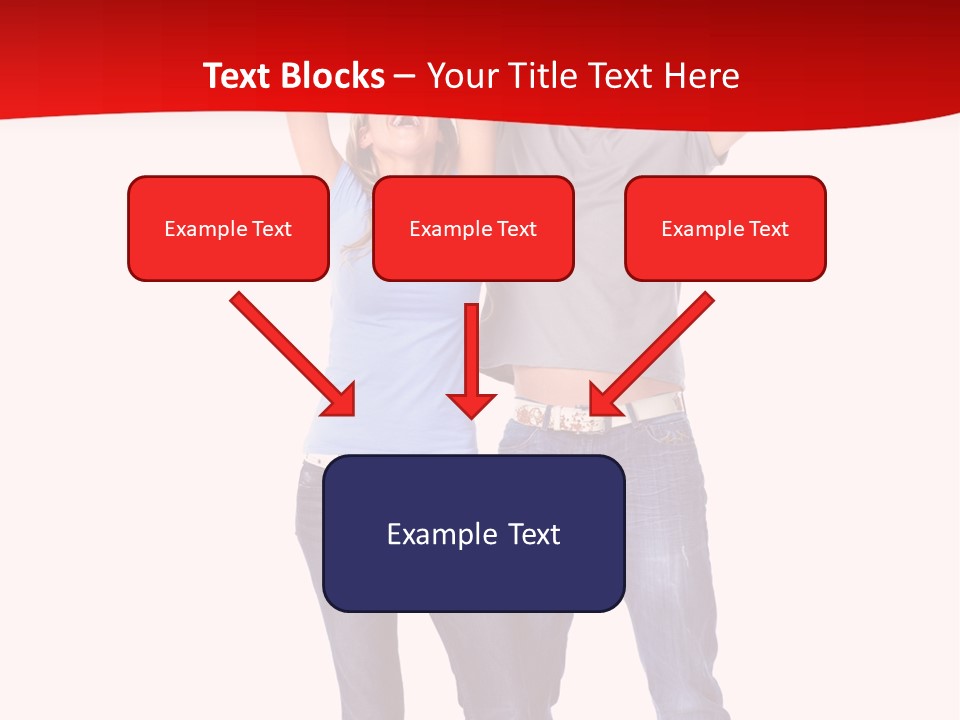 Casual Happiness Joy PowerPoint Template