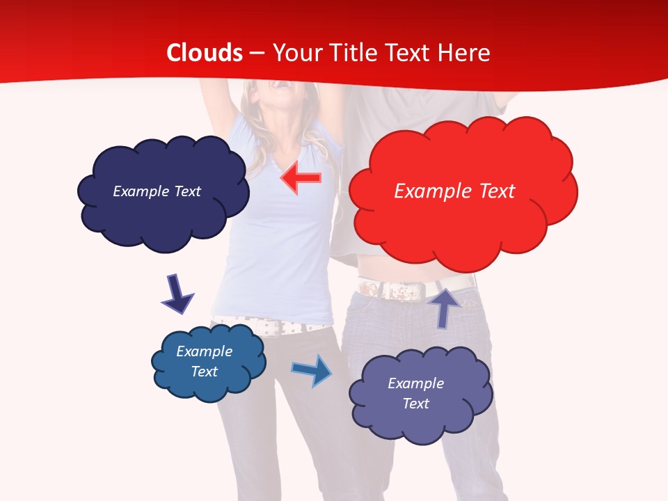 Casual Happiness Joy PowerPoint Template