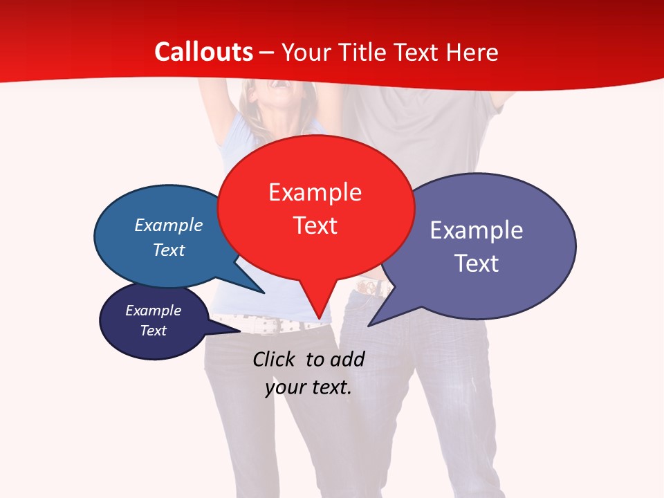 Casual Happiness Joy PowerPoint Template