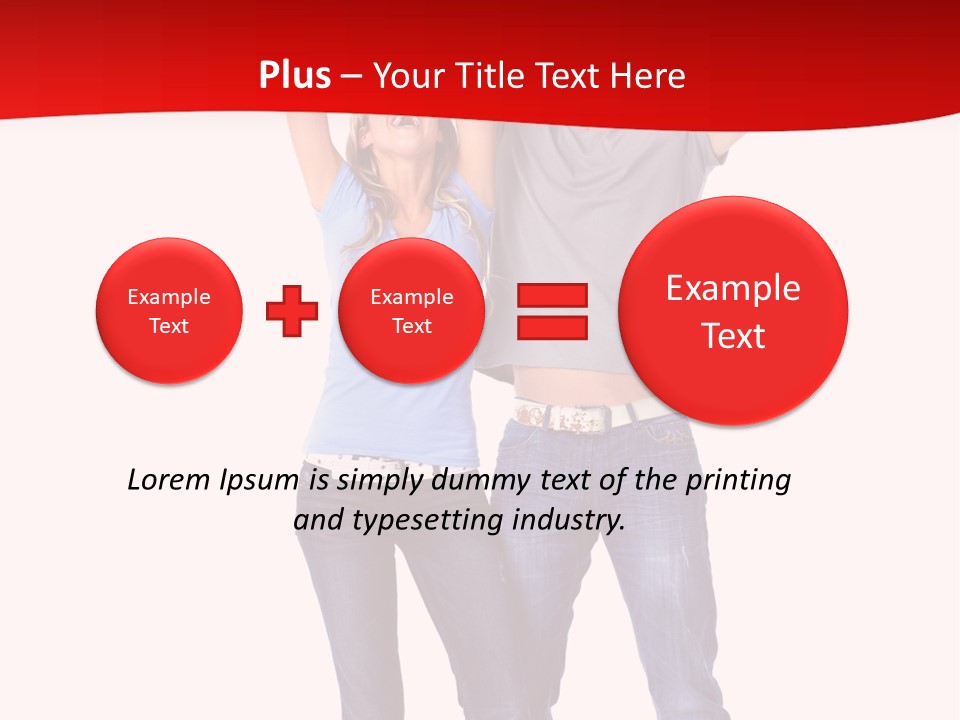 Casual Happiness Joy PowerPoint Template
