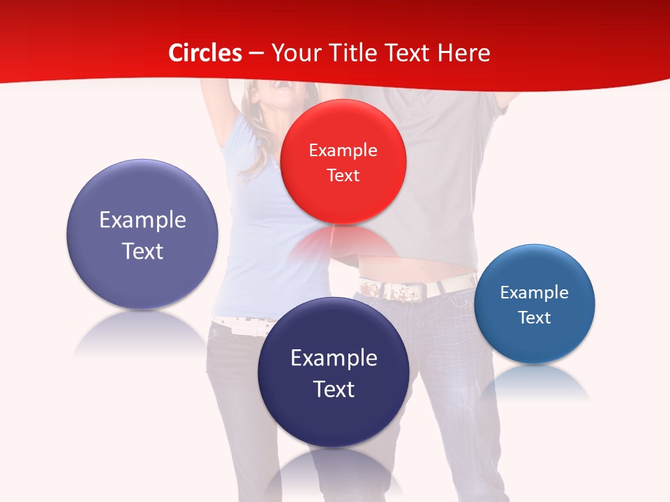 Casual Happiness Joy PowerPoint Template