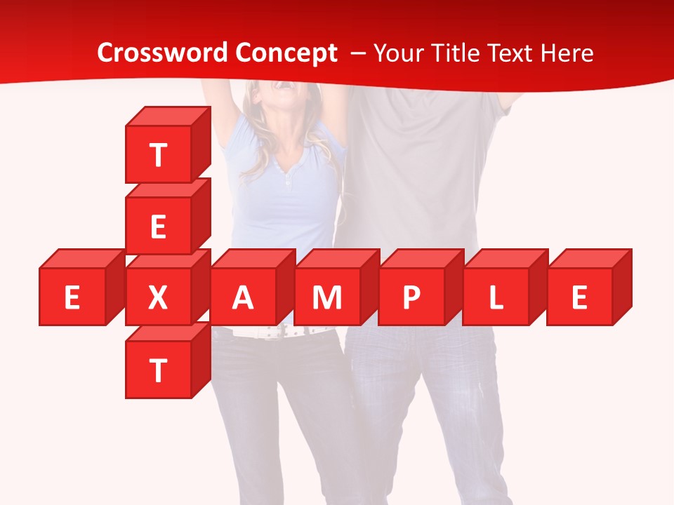 Casual Happiness Joy PowerPoint Template