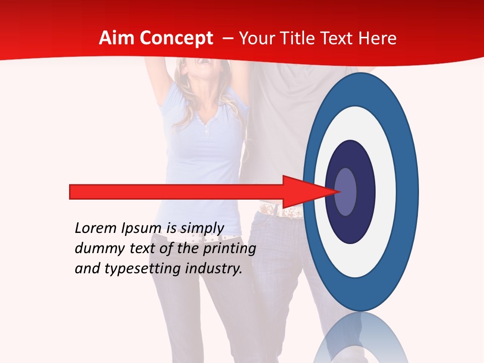 Casual Happiness Joy PowerPoint Template