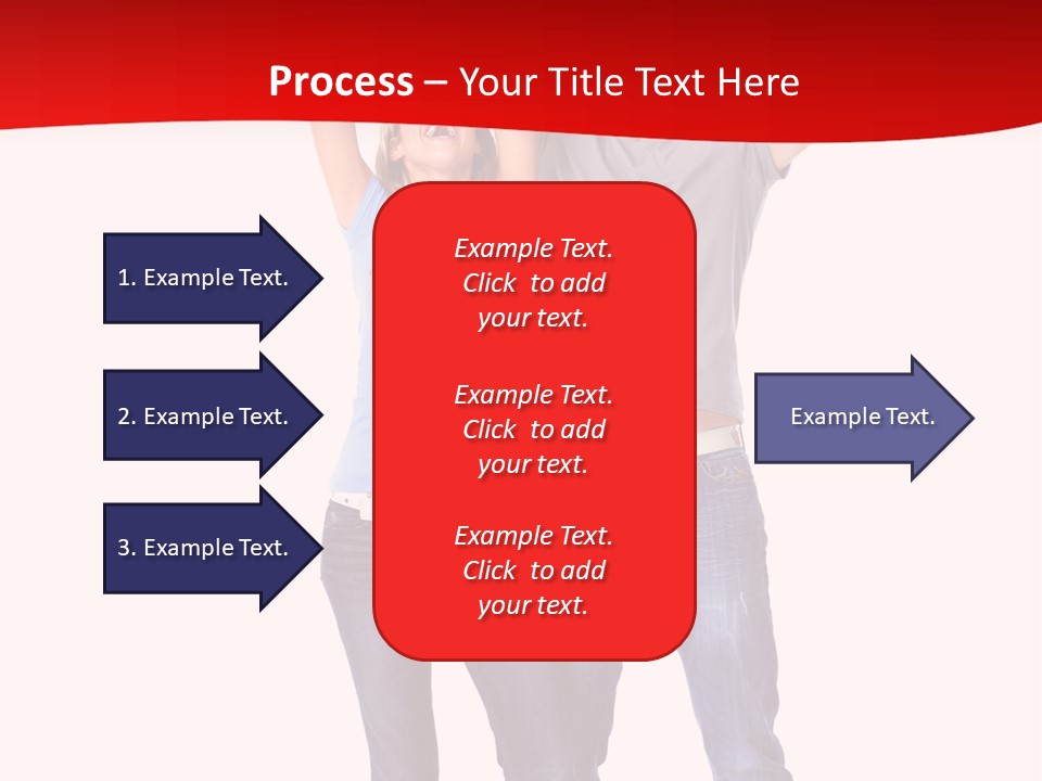 Casual Happiness Joy PowerPoint Template