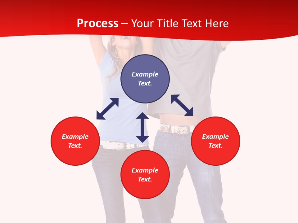 Casual Happiness Joy PowerPoint Template