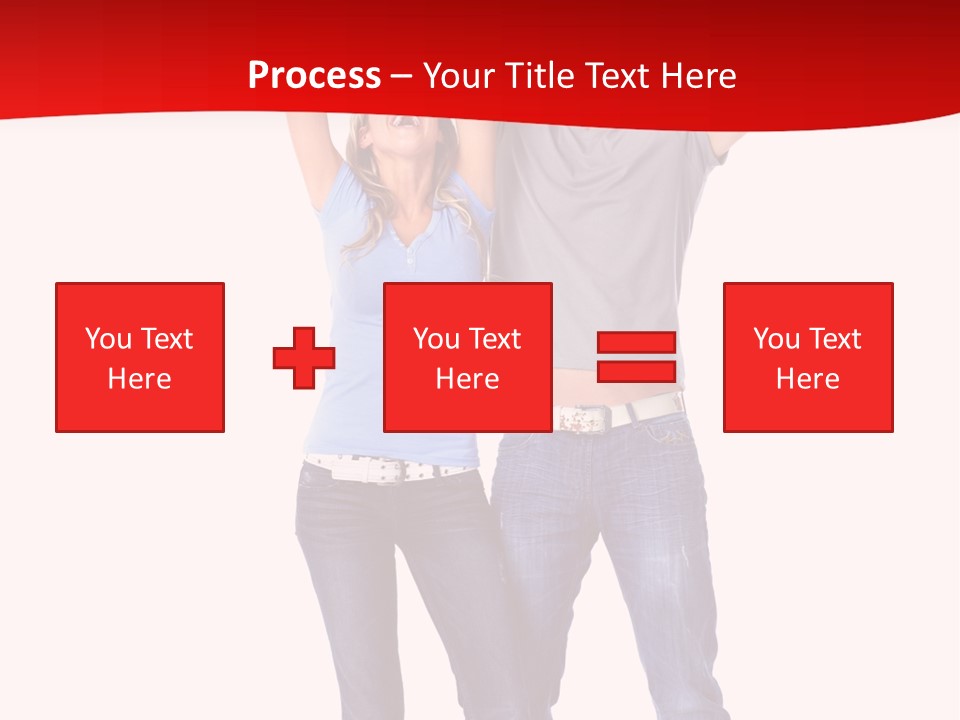 Casual Happiness Joy PowerPoint Template