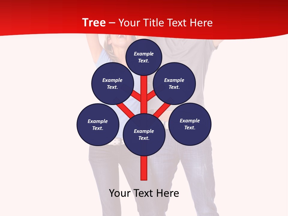 Casual Happiness Joy PowerPoint Template