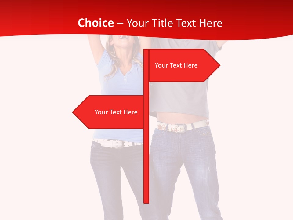 Casual Happiness Joy PowerPoint Template