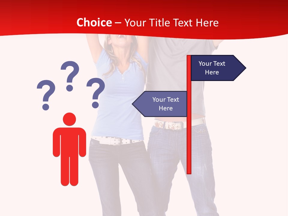 Casual Happiness Joy PowerPoint Template